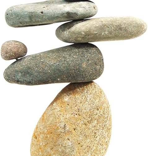 Eight-Stone Balancing Cairn - Indoor/Outdoor Garden Decoration