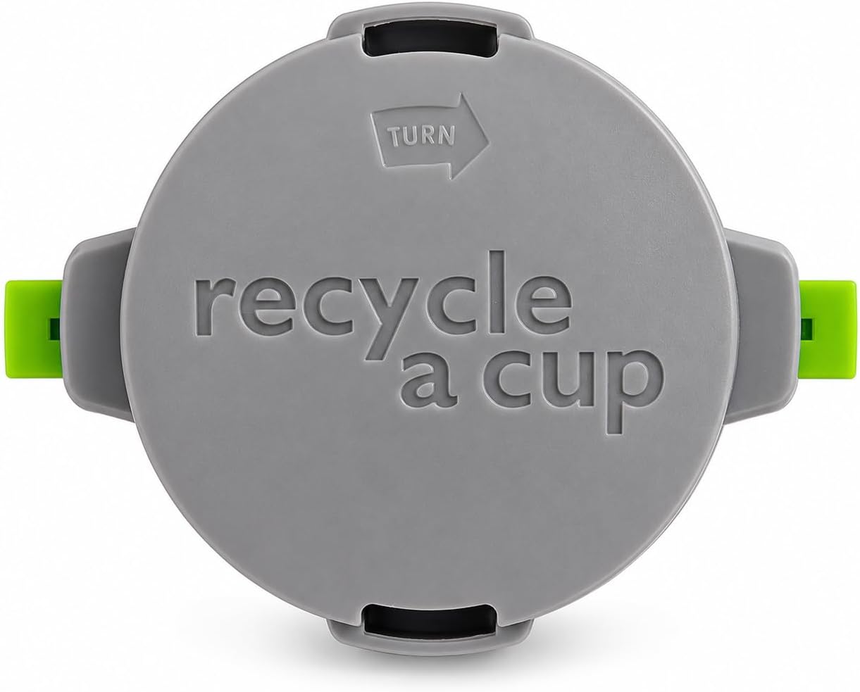 K-Cup Recycling Tool, Coffee Pod Cutter, 2 Pack | Separates plastic body for easier recycling. Works best with Keurig pods, fits most pod brands
