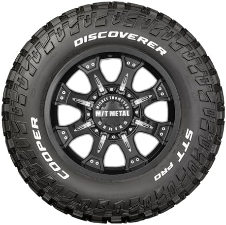 Cooper Discoverer STT Pro All-Season LT295/60R20 126/123Q Tire | Light Truck Mud Terrain All Season Traction 126/123Q Rated E (10 Ply) Radial Construction Black Sidewall Tire