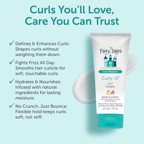 Fairy Tales Curly Q Kids Styling Spray Gel, 8oz