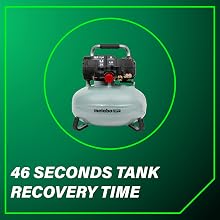 46 seconds tank recovery time