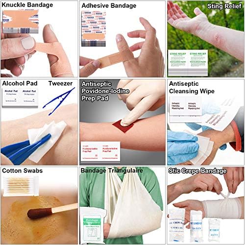 216 Pcs Survival First Aid Kits