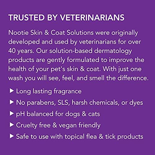 Nootie - Pet Shampoo for Sensitive Skin - Revitalizes Dry Skin & Coat - Natural Ingredients - Soap, Paraben & Sulfate Free - Cleans & Conditions