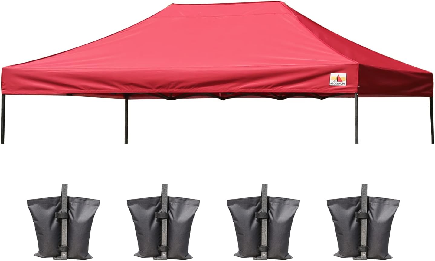 ABCCANOPY Replacement Canopy Top for Pop Up Canopy Tent 10x10 White
