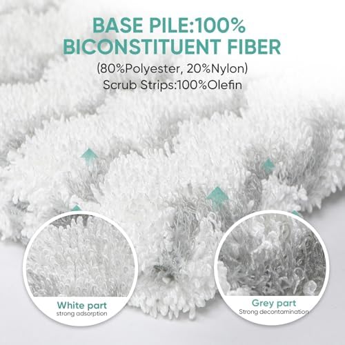 6 Pack S1000 S2001 Steam Mop Replacement Pads for Shark S1000 S1000A S1000C S1000WM S10001C S1200 & S2001 SteamSpot Steam Mop