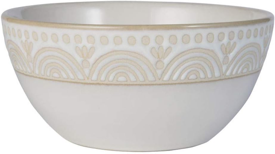 Pfaltzgraff Amelia Cream 16-Piece Dinnerware Set, Service For 4