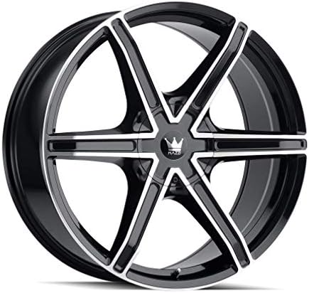 MAZZI Wheels 371-22988B Stilts 371 Black/Machined Face 22X9.5 5-115/5-139.7 18mm 87mm
