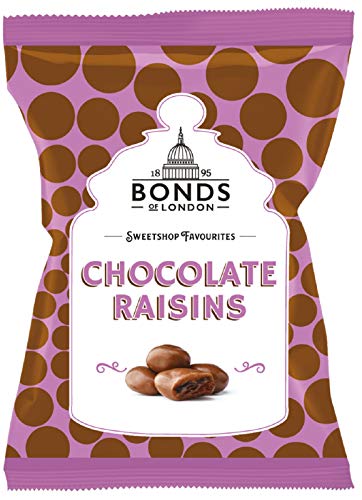 Original Bonds Of London Chocolate Raisins Imported From The UK England Milk Chocolate Coated Raisins