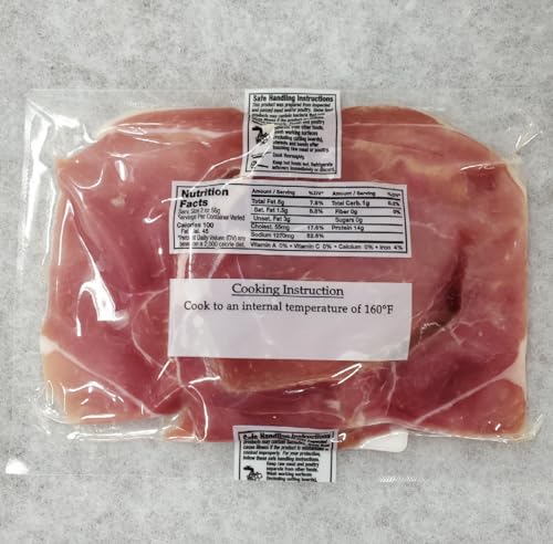 Dan'l Boone Inn Brand Country Ham Biscuit Cut 5-3oz Packs