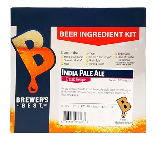 India Pale Ale Homebrew Beer Ingredient Kit Brewers Best