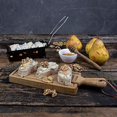 Boska Raclette Grilling Set - Partyclette to Go Set - Suitable for Cheese, Meat, Fish, and Vegetables - Portable Non-Stick - Dishwasher Safe Wedding Registry Items