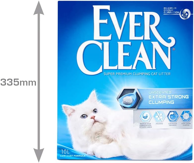 Ever Clean Extra Strong Clumping Cat Litter, 10 Litre, Scented