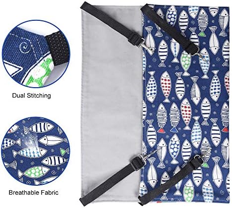 Cat Hammock Bed for Cage, 22x18 inch Adjustable Hanging Cat Hammock