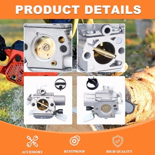 MS251 Carburetor Air Filter Kit for Stihl MS251 MS231 MS231C-BE MS251CB-E MS 251 2-Mix Chainsaw Parts
