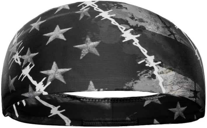 40+ Designs! Unisex Headband/Sweatband. Best for Sports, Fitness, Working Out, Yoga. Tapered Design