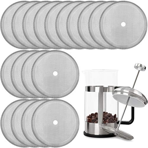 Boao 3 Packs French Press Replacement Cafetiere Filter Mesh Screen