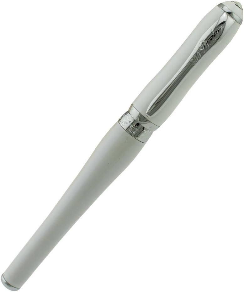 Duke Fude Nib Fountain Pen Medium to Broad Nature Mother Pearl on Cap with Pen Pouch sketching Art Drawing Signature Calligraphy Pen Case Set