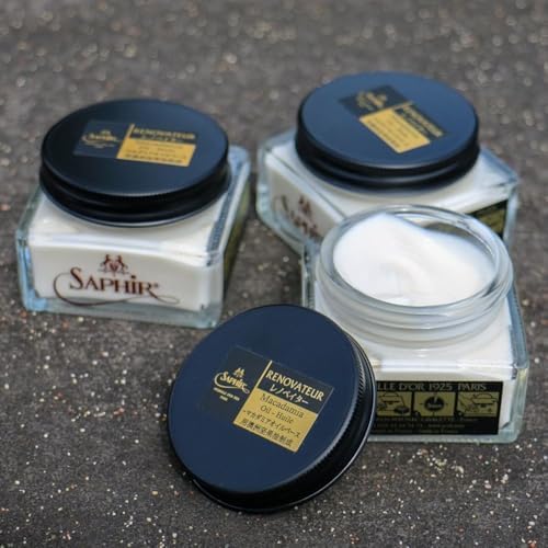 Saphir Medaille d'Or Renovator – All-Purpose Leather Shoe Cleaner & Conditioner