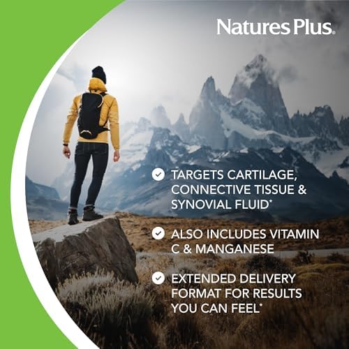 NaturesPlus Ultra Rx-Joint - 180 Tablets - Supports Healthy Joint Function - with Glucosamine, Chondroitin & MSM - Gluten Free - 60 Servings