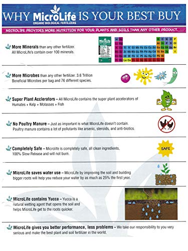 MicroLife Super Seaweed Professional Grade Organic Liquid Concentrate Root Stimulator & Foliar Nutritional Spray for All Plants, 1 Gallon