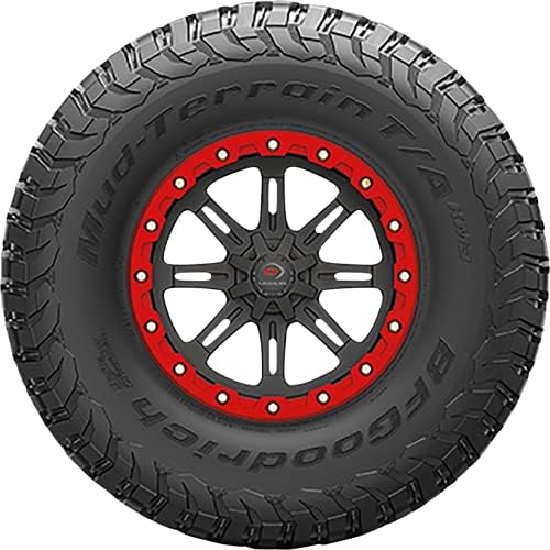 BFGoodrich Mud Terrain T/A KM3 Radial Car Tire for Light Trucks, SUVs, and Crossovers, 32x10.00R15NHS/8PR Q 124Q | ATV & UTV Mud Terrain All Season Traction 124Q Rated D (8 Ply) Radial Construction Raised Black Letters Tire
