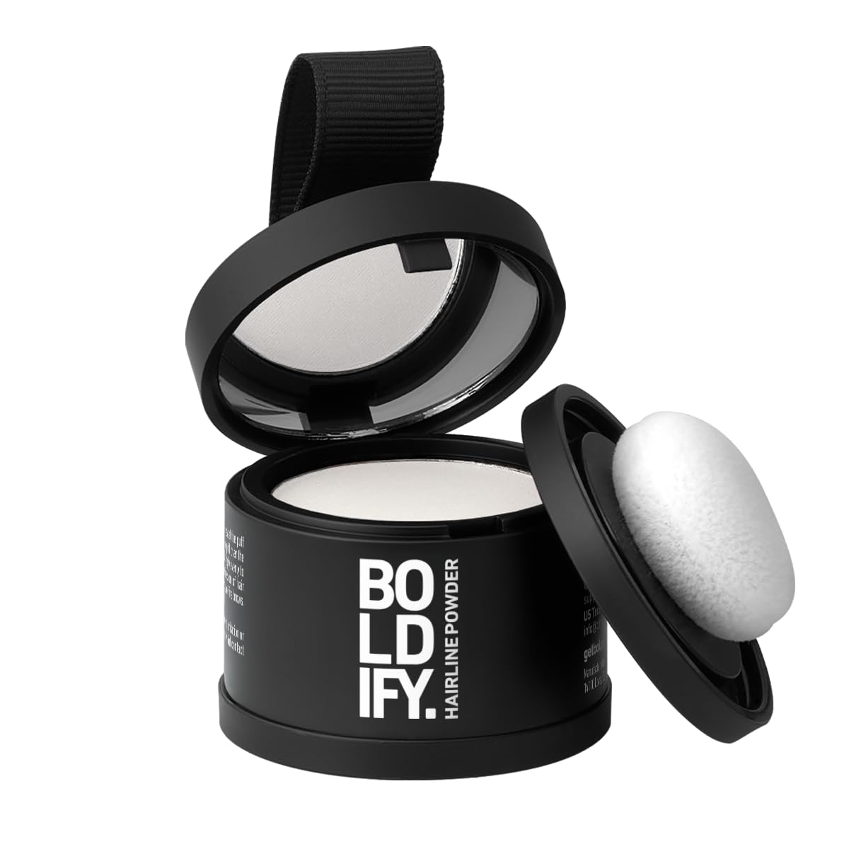 Boldify Hairline Powder, Root Touch Up Hair Color Dark Brown 4g