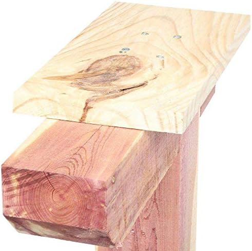 Gibraltar Mailboxes Cedar Drive-In Aromatic Cedar Wood, Mailbox Post, DPK00000