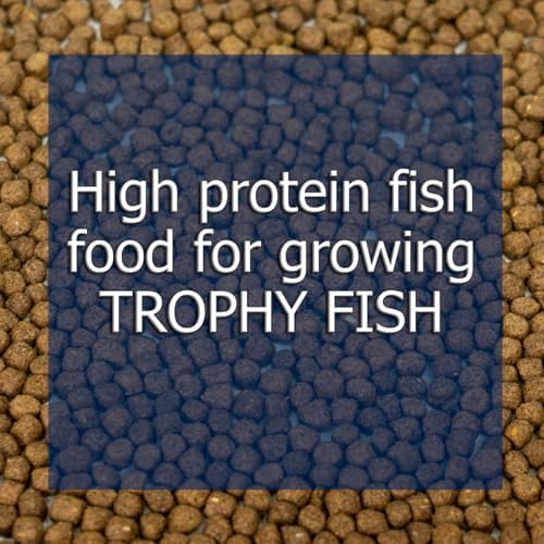 Natural Waterscapes Game Fish Food Variety | Pond and Lake Fish Food Pellets | 22 lb Bag | Feed to Bass, Bluegill, Trout, Catfish