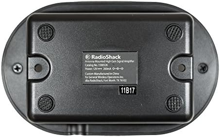 RadioShack Antenna-Mounted High-Gain Signal Amplifier