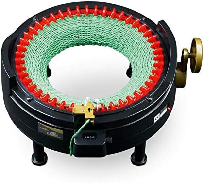 Addi Express King Size Knitting Machine Kit Extended Version with Manual Counter Includes: 46 Needles, Knitting Machine, Pattern Book, Express Hook