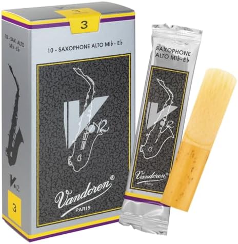 Vandoren SR613 Alto Sax V.12 Reeds Strength 3; Box of 10