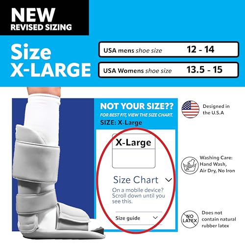 Brace On 90 Degree Night Splint, 3 Straps, Adjustable, Foam Wedge, Medium | Fits Men's Shoe Size 6-8 and Women's 7.5-9.5, Overnight Positioning, Ultra-Soft Materials, Removable Foam Wedge