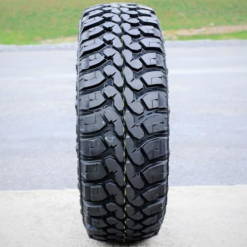 Set of 4 (FOUR) Forceum M/T 08 Plus Mud Off-Road Light Truck Radial Tires-LT235/70R16 235/70/16 235/70-16 104/101Q Load Range C LRC 6-Ply BSW Black