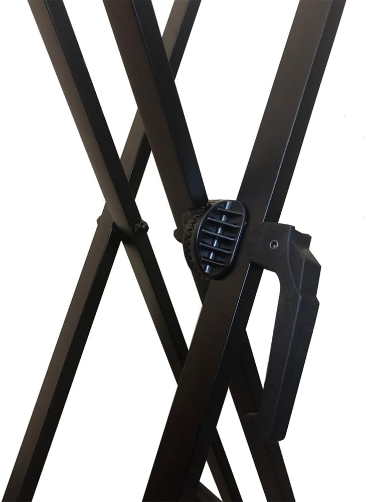 RockJam RJX29 Adjustable X Frame Keyboard Stand with Locking Straps
