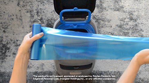 Cat Litter Pail Refills - Fits Litter Genie & Plus, Roll of 25 Bags