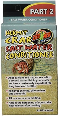 Zoo Med Hermit Crab Salt Water Conditioner