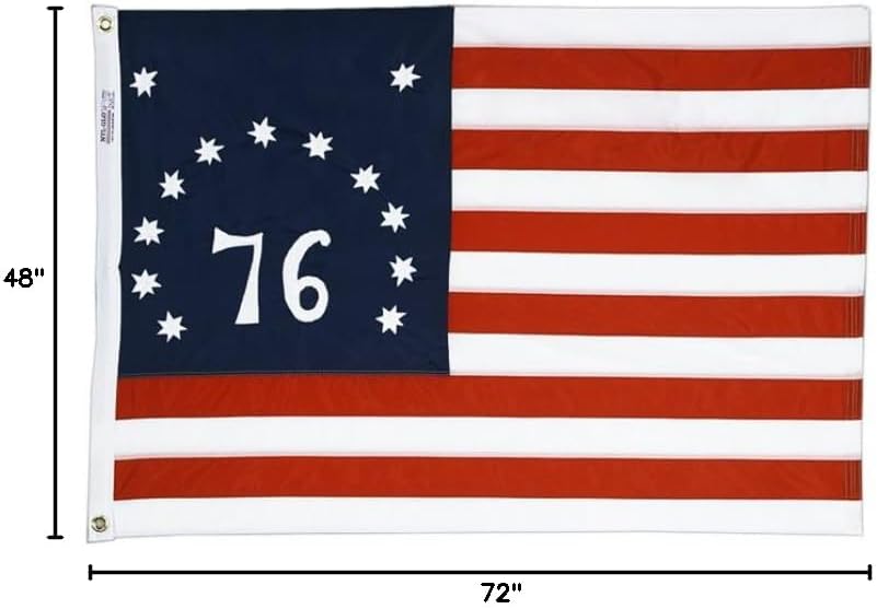 4 ft. X 6 ft. Cotton Bunting Bennington