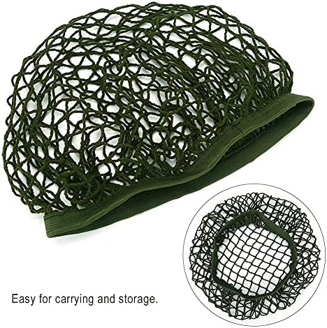 Acogedor Army Green Nylon Helmet Net Cover for M1 M35 M88