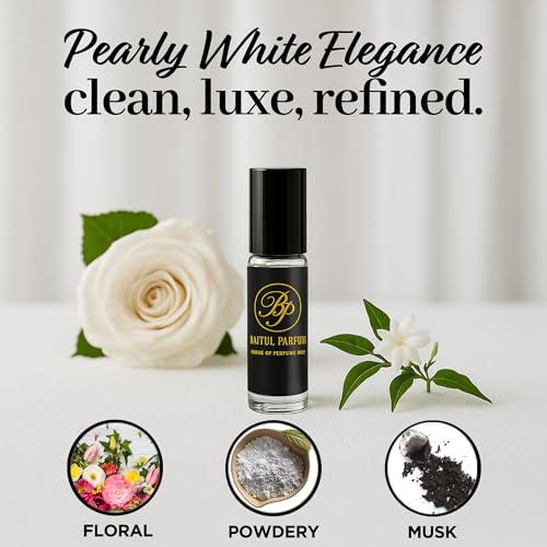 Comparable to White Linen Alcohol-Free Fragrance - 8ml Travel Size Perfume Oil in Glass Bottle, Perfume Oil Roll On Rollerball for On the Go Use