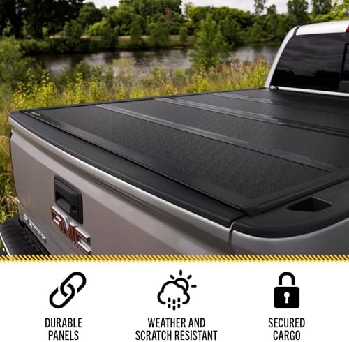 BAK BAKFlip F1 Hard Folding Truck Bed Tonneau Cover | 772108 | Fits 2002 - 2013 Chevy/Cadillac Avalanche/Escalade EXT