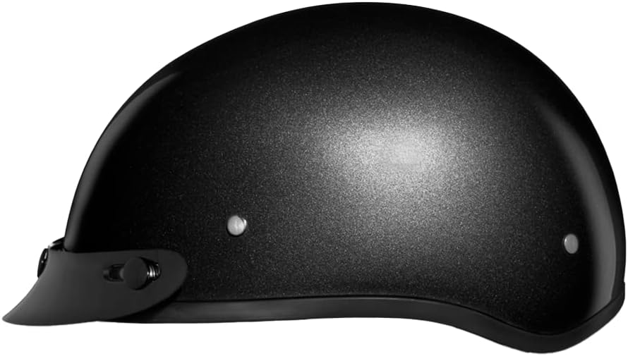 Motorcycle Helmet Half Skull Cap - Lightweight & Stylish DOT Approved Helmets for Adults - Perfect for Men and Women Riders - Comfortable & Secure Fit- Stylish Protection for Everyday Riding