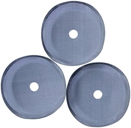MIRA Stainless Steel French Press Filters, Set of 3, Fits Most 20 oz Coffee Presses