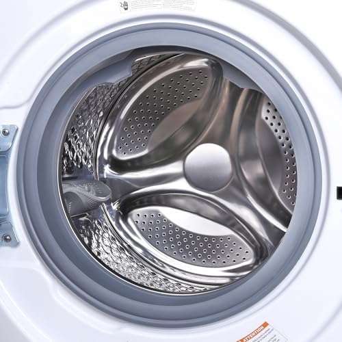 23.4 in. 2.7 cu. ft. White All in One Ventless and Washer Dryer Combo