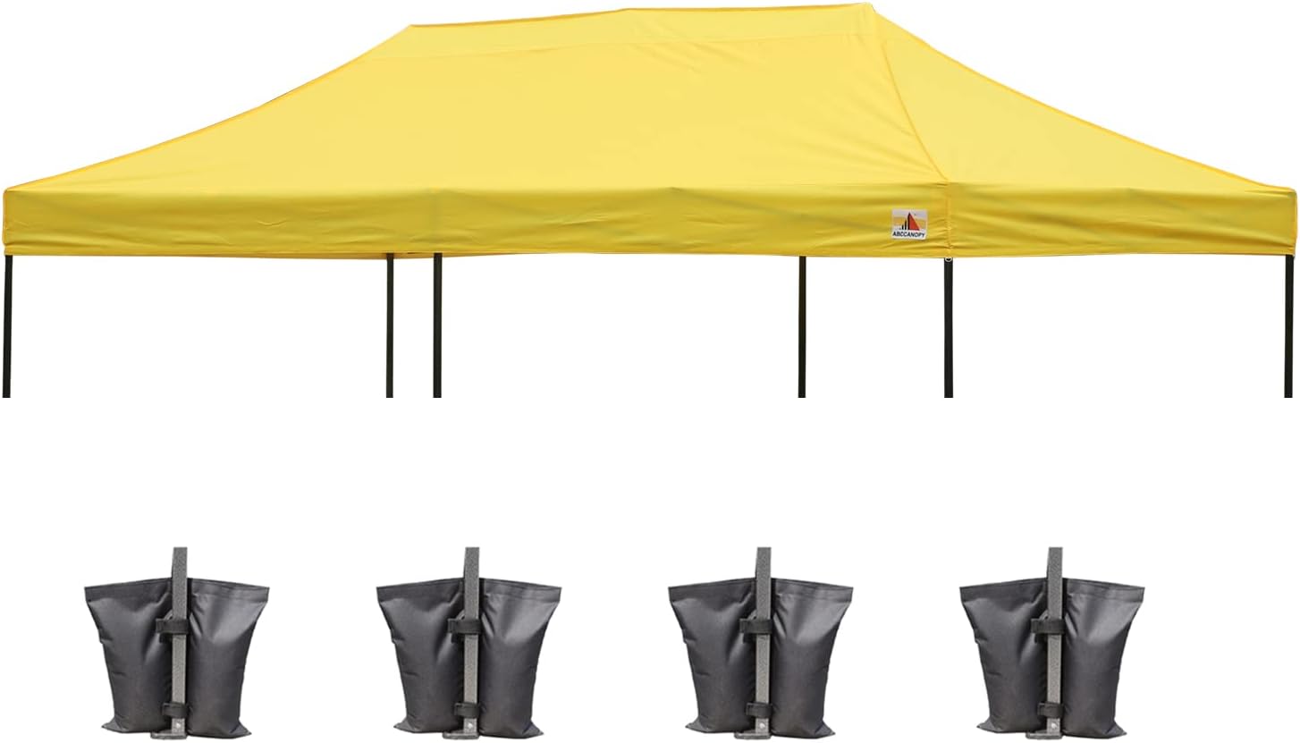 ABCCANOPY Replacement Canopy Top for Pop Up Canopy Tent 10x10 White
