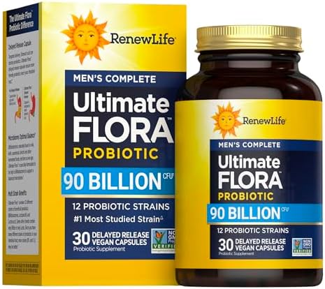 Renew Life Ultimate Flora Probiotic 80 Billion CFU | 31 Strains