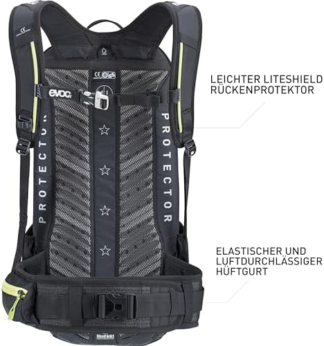 Evoc FR Enduro Blackline Backpack - Black, Medium/Large/16 Litre