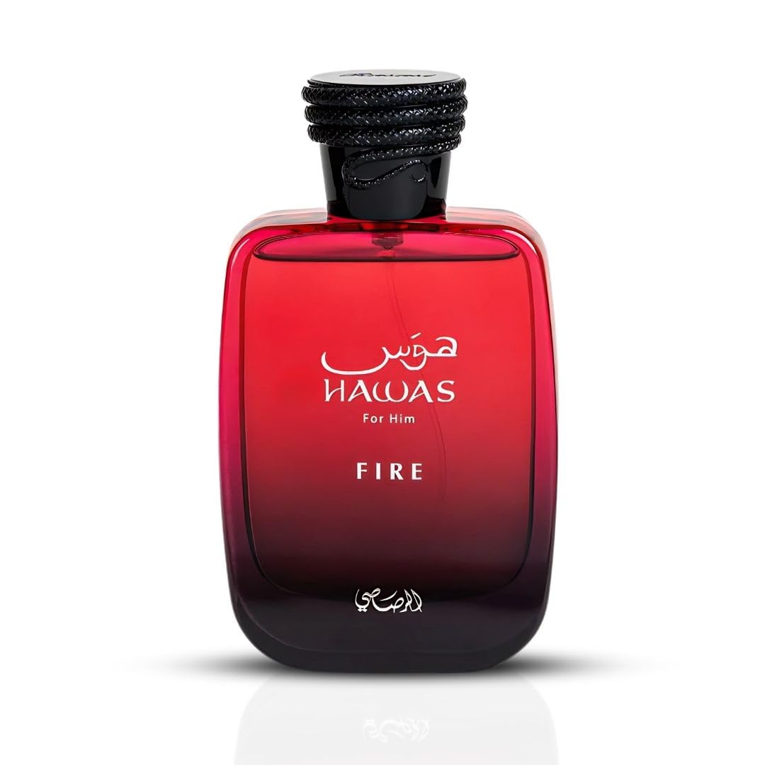 Rasasi Hawas For Men Eau De Parfum Spray 100ML (3.4 Oz) - Long Lasting Arabian Perfume, Premium Perfume Men, Ideal for Special Occasions & Daily Elegance, A Bold and Captivating Fragrance