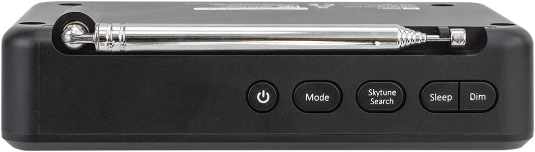 Ocean Digital WR-18 Handheld Portable Internet Radio, FM, Bluetooth Speaker, Micro SD, Rechargeable, 5 Preset Buttons, Dimmer, Auto-Off Timer