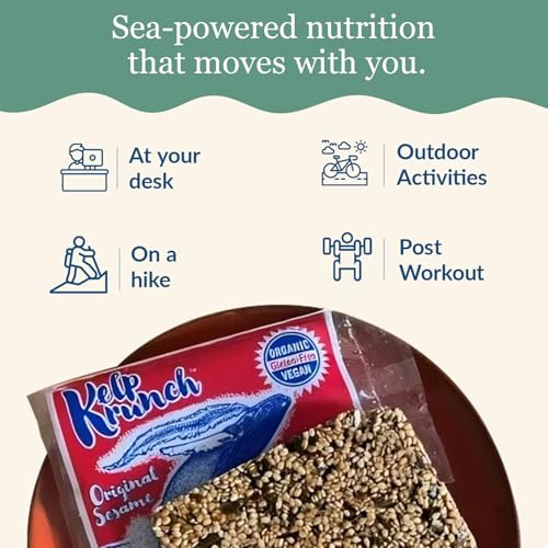 Maine Coast, Bar Kelp Sesame Original Organic, 1 Ounce