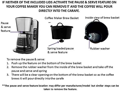 Medelco 12 Cup Millennium Style Carafe, Black GL312